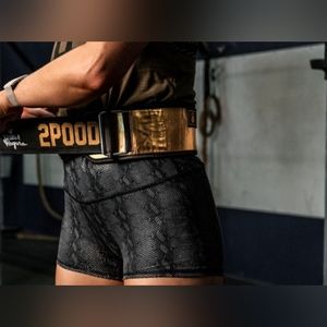 2POOD Metallic Snakeprint Shorties Size XS